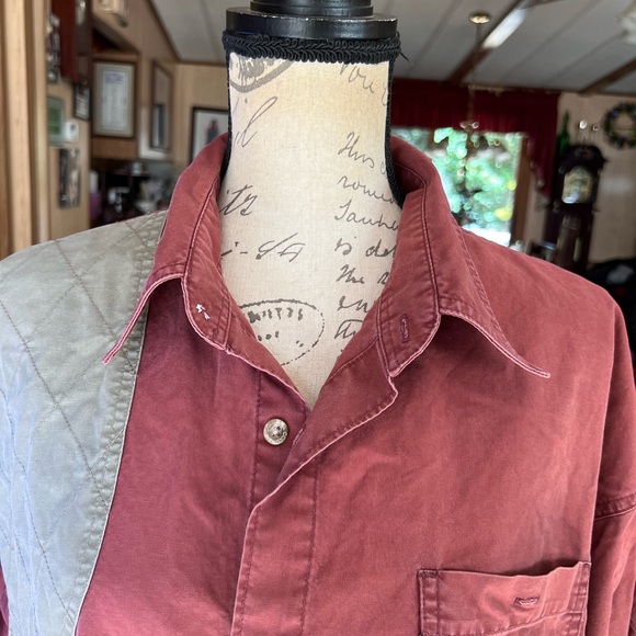 Men’s vintage Columbia Hunting Briarshun long sleeve button shooting shirt. - Picture 13 of 16